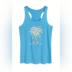 Women’s Disney happiest place on earth summer tank top size M